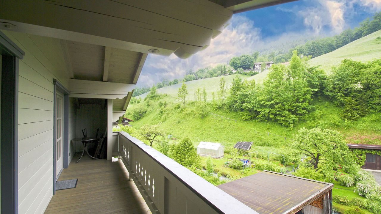 Blick vom Balkon Blick vom Balkon